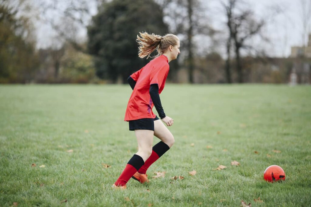 How To Curve A Soccer Ball Here's How